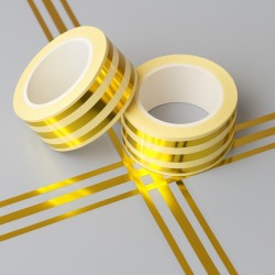 3 Line Tiles Tape - 3 PC (নিজেই বাসার ডেকোরেশন করুন সহজেই)