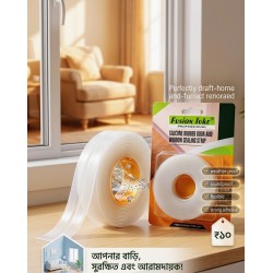 1Piece 5 Meter Silicone Door & Window Gap Sealing Strip