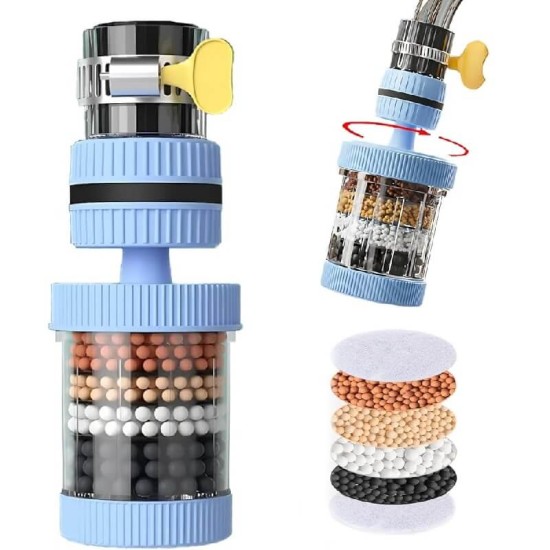 Tap Water Purifier 360-Degree Rotating Faucet Water Filter