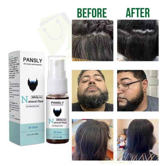 ফুল কোর্স ২ পিস স্প্রে - Pensly White To Natural Hair